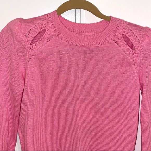 ISABEL MARANT ETOILE CANDY PINK SWEATER WITH CUTOUTS SIZE 36 NWT - Picture 10 of 10